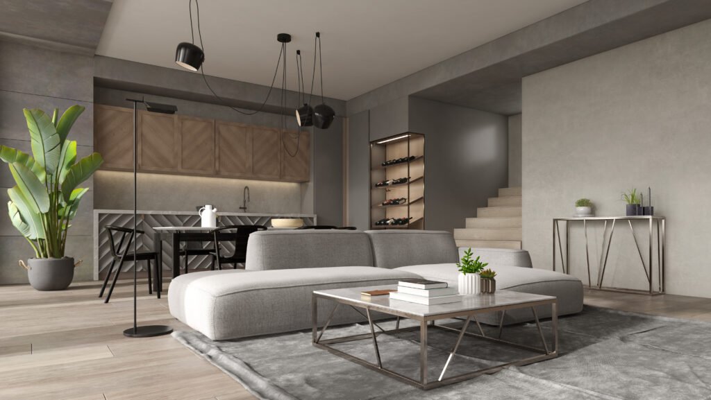 perbedaan desain interior minimalis dan japandi - minimalist