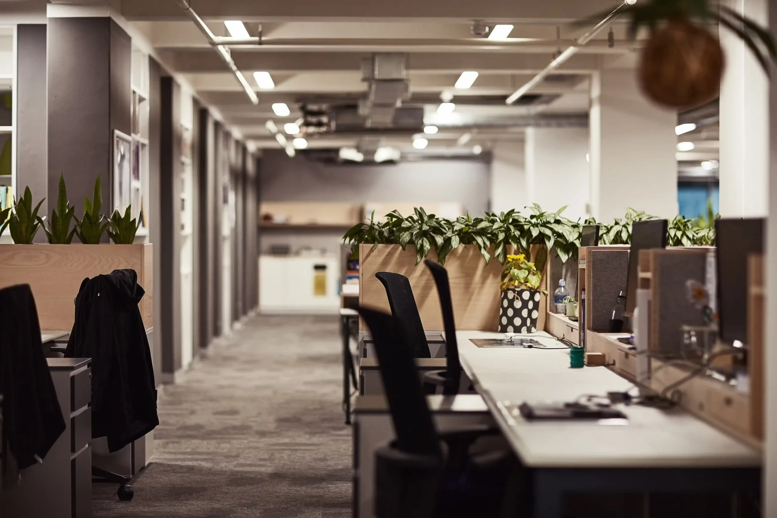 interior kantor modern di Pekanbaru