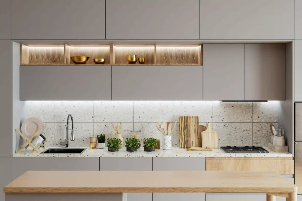 hpl kitchen set