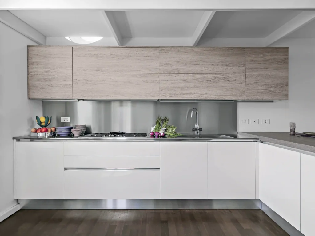 kitchen set murah di pekanbaru - layout L